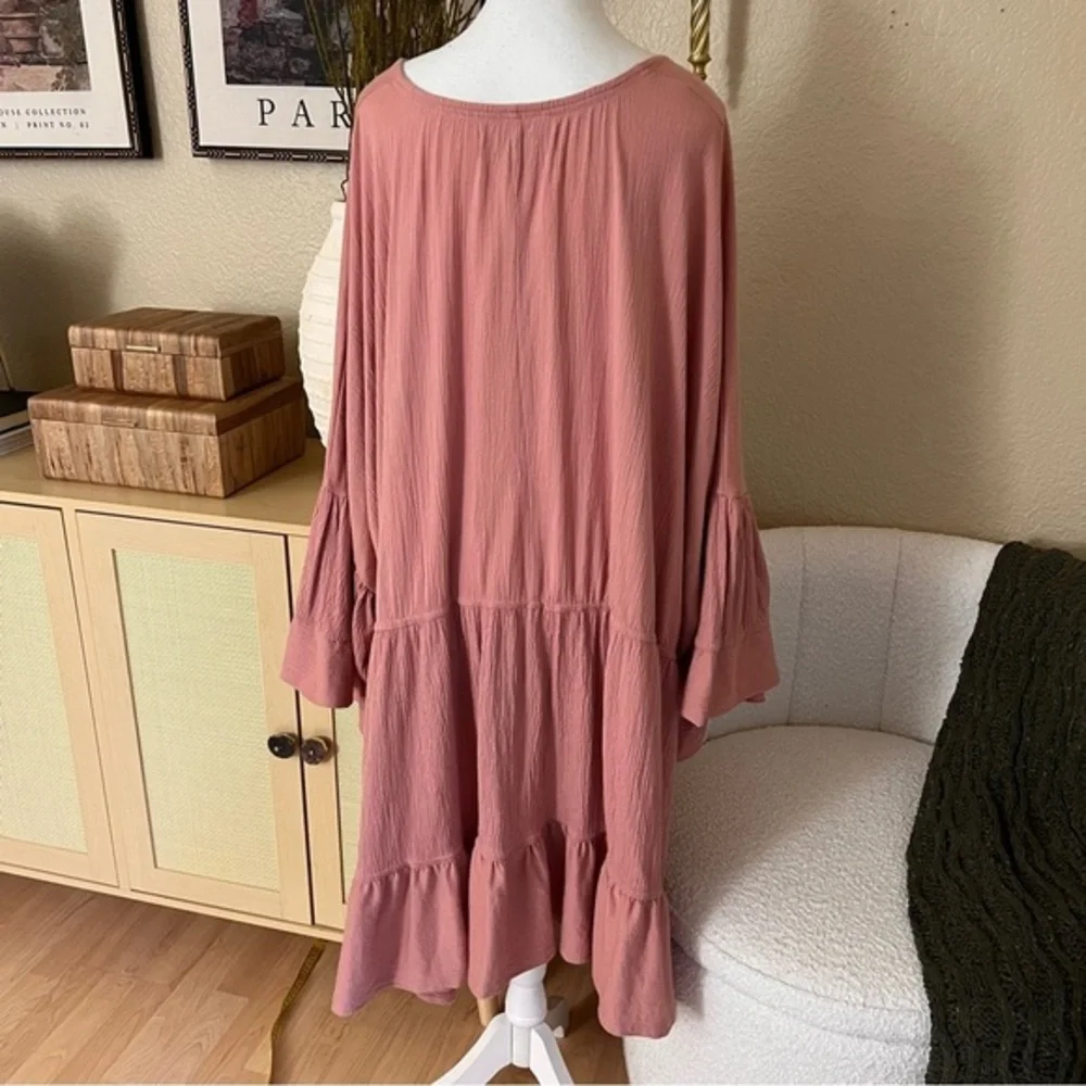 FREE PEOPLE BEACH‎ El Mar Flare Sleeve Mini Dress Size Medium